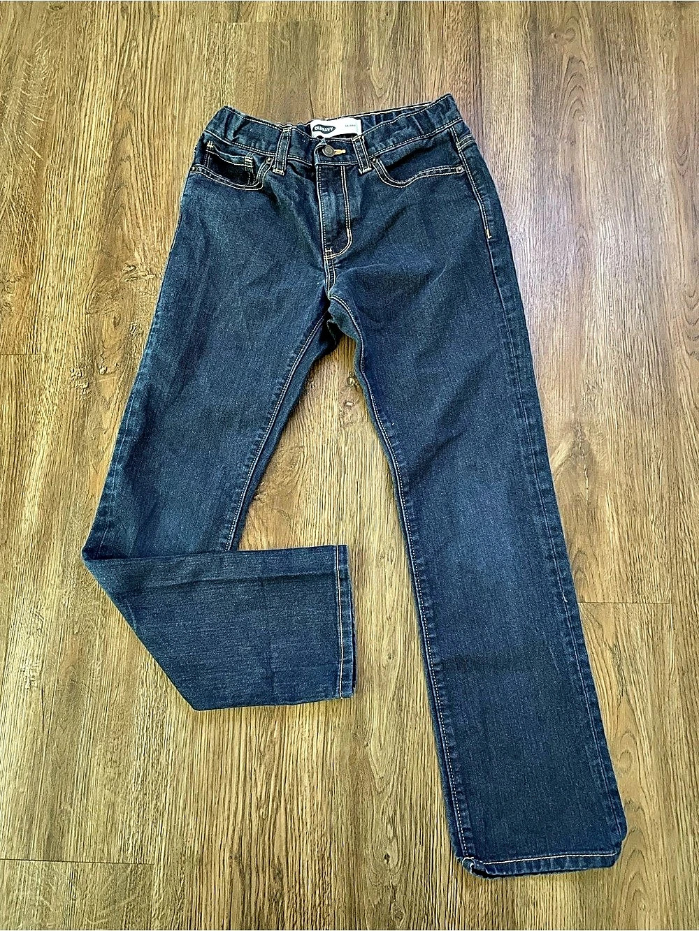Old Navy Skinny Jeans Waist Boys Size 12 Blue